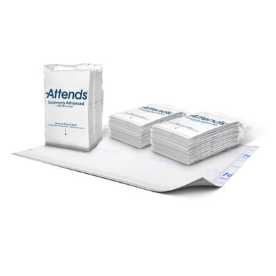 Attends® Supersorb Advanced Underpads 23 x 36 Inch Bag of 5 