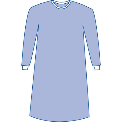 Medline DYNJP2702H Sterile Non-Reinforced Aurora Surgical Gowns with Set-In Sleeves, GOWN,AURORA,NONRNF,XL,1EA, 1 Each
