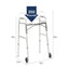 Drive Medical™ Deluxe Aluminum Dual Release Folding Walker