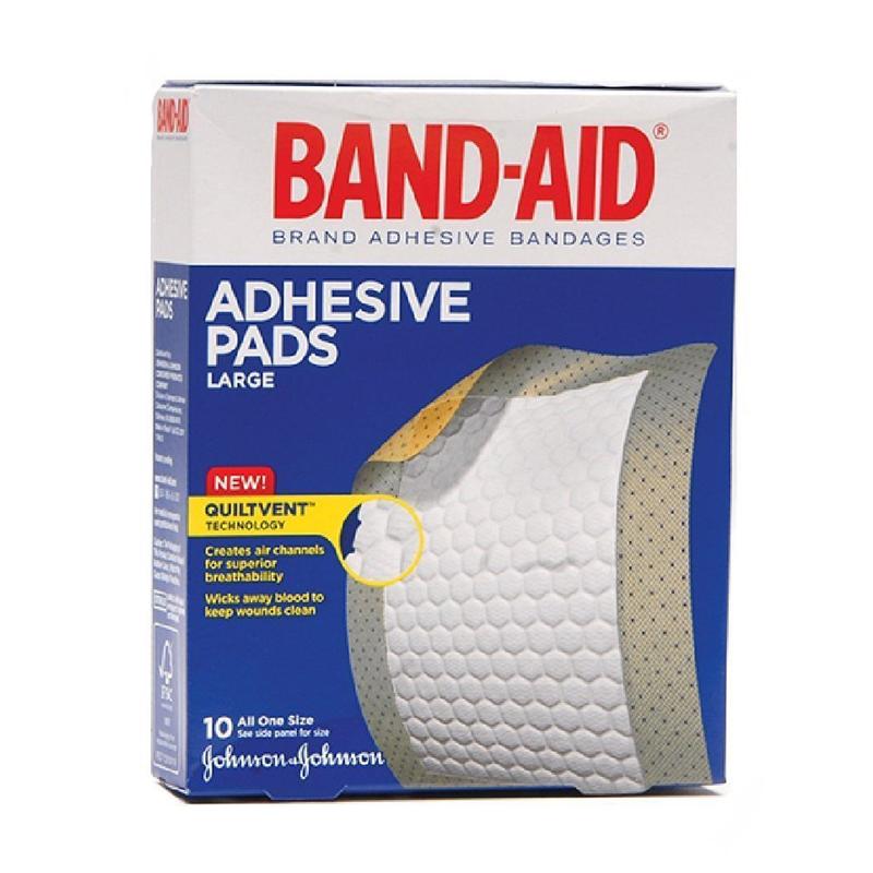 Band-Aid® Comfort-Flex Adhesive Pads Tan 2⅞" x 4" Case of 240