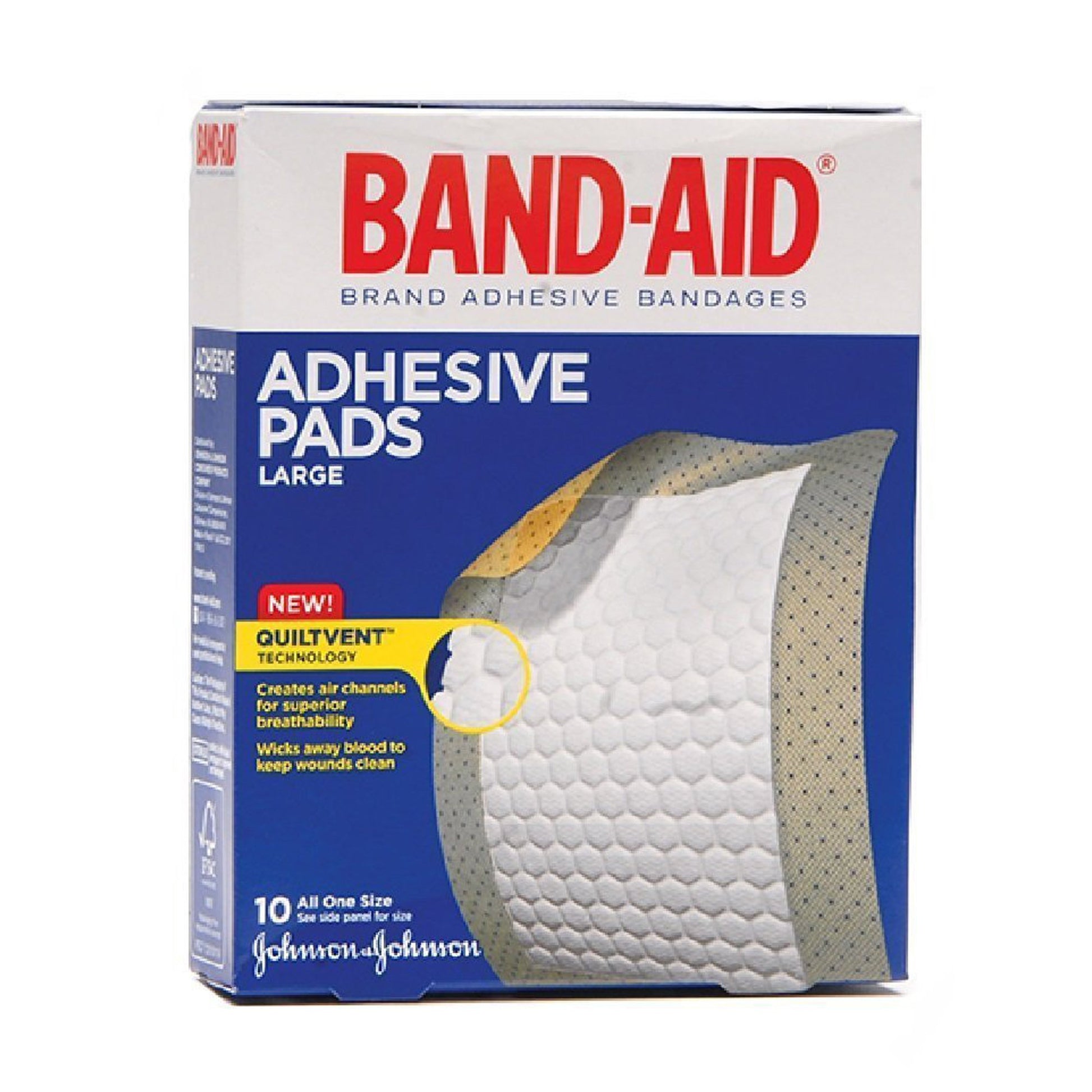 Band-Aid® Comfort-Flex Adhesive Pads Tan 2⅞" x 4" Case of 240