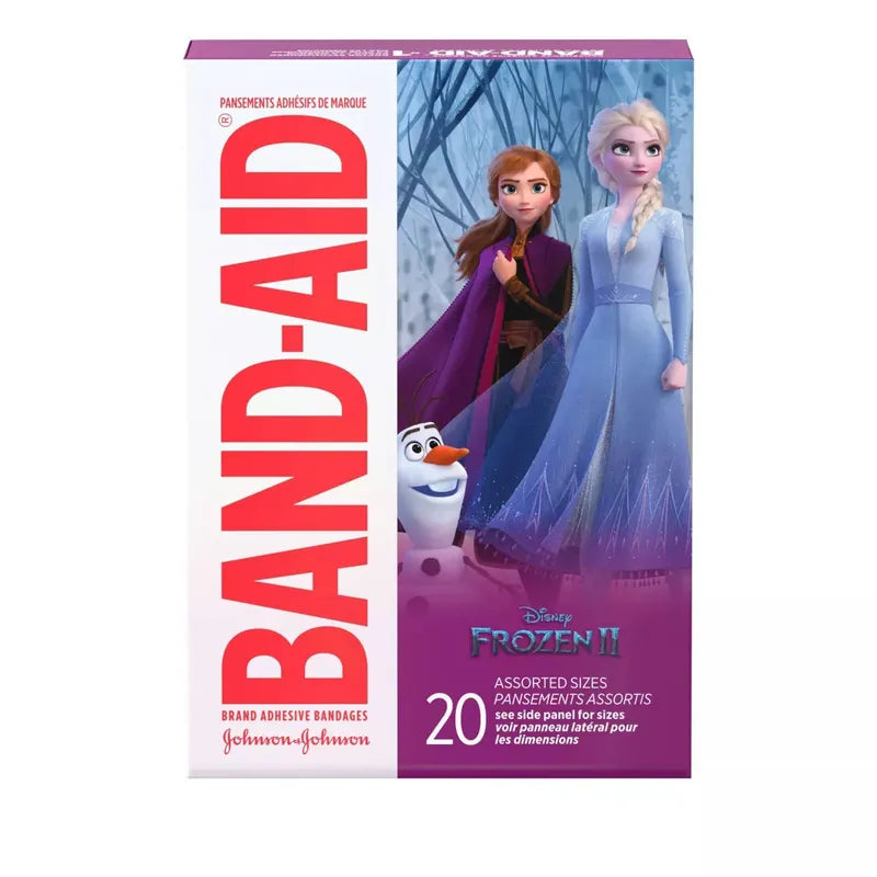Band-Aid® Kid Design Frozen ⅝" x 2¼" Box of 20