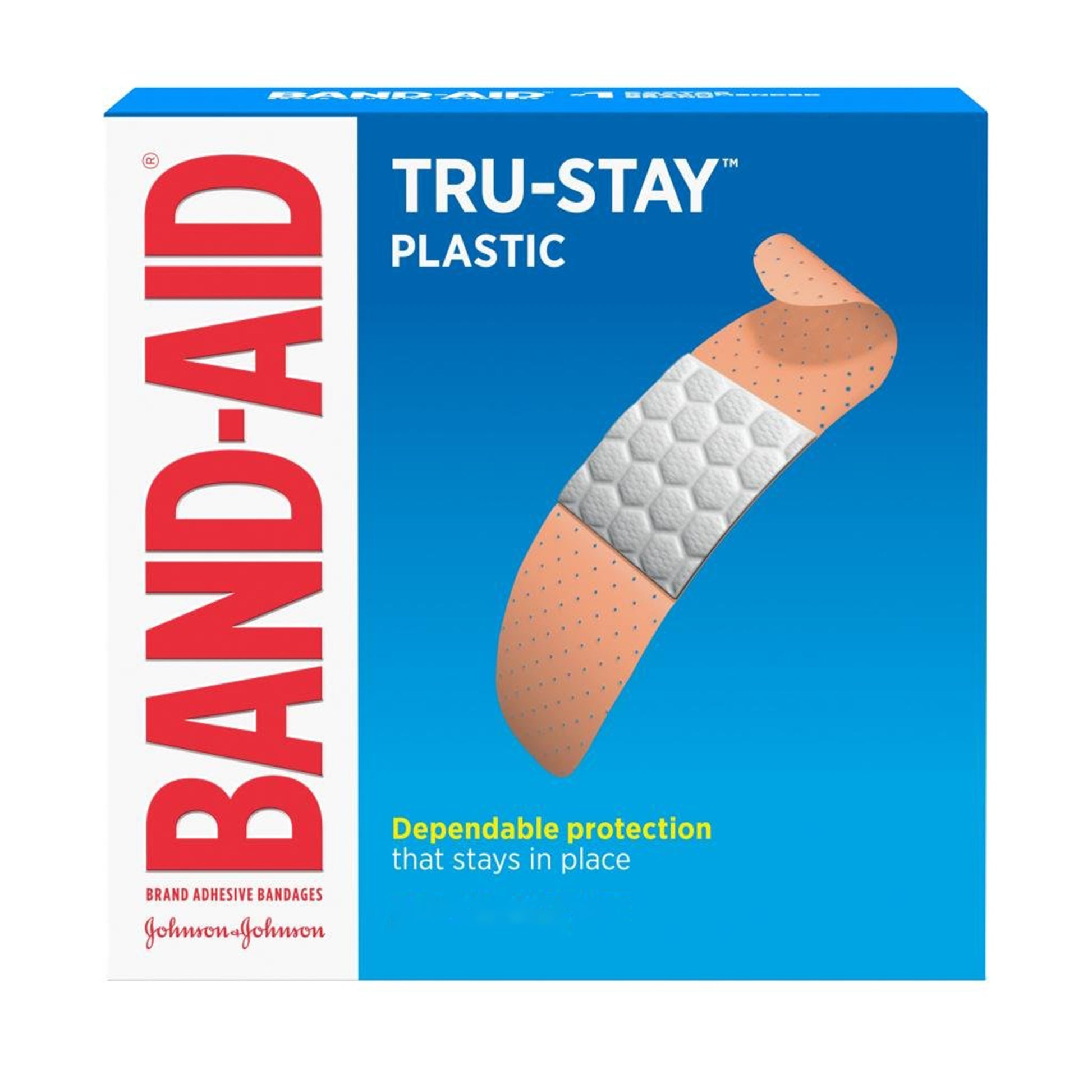 Band-Aid Tru-Stay Sheer Bandages Tan 2⅞" x 4" Case of 2400