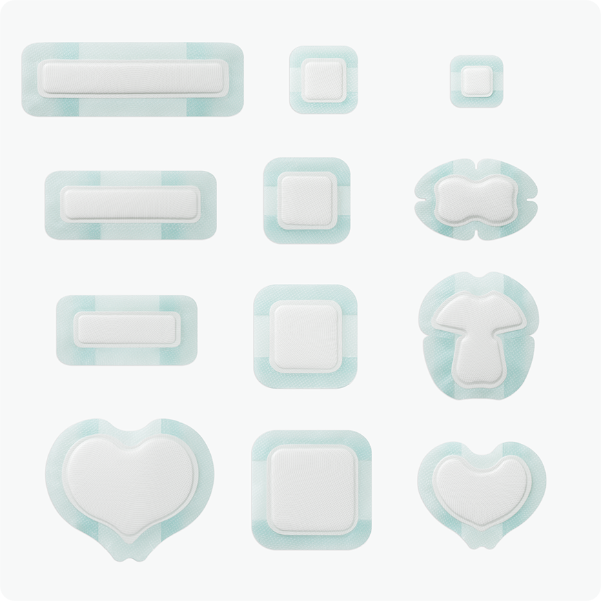 Biatain® Silicone Fit Adhesive Foam Dressing 4" x 4" 1 Each 