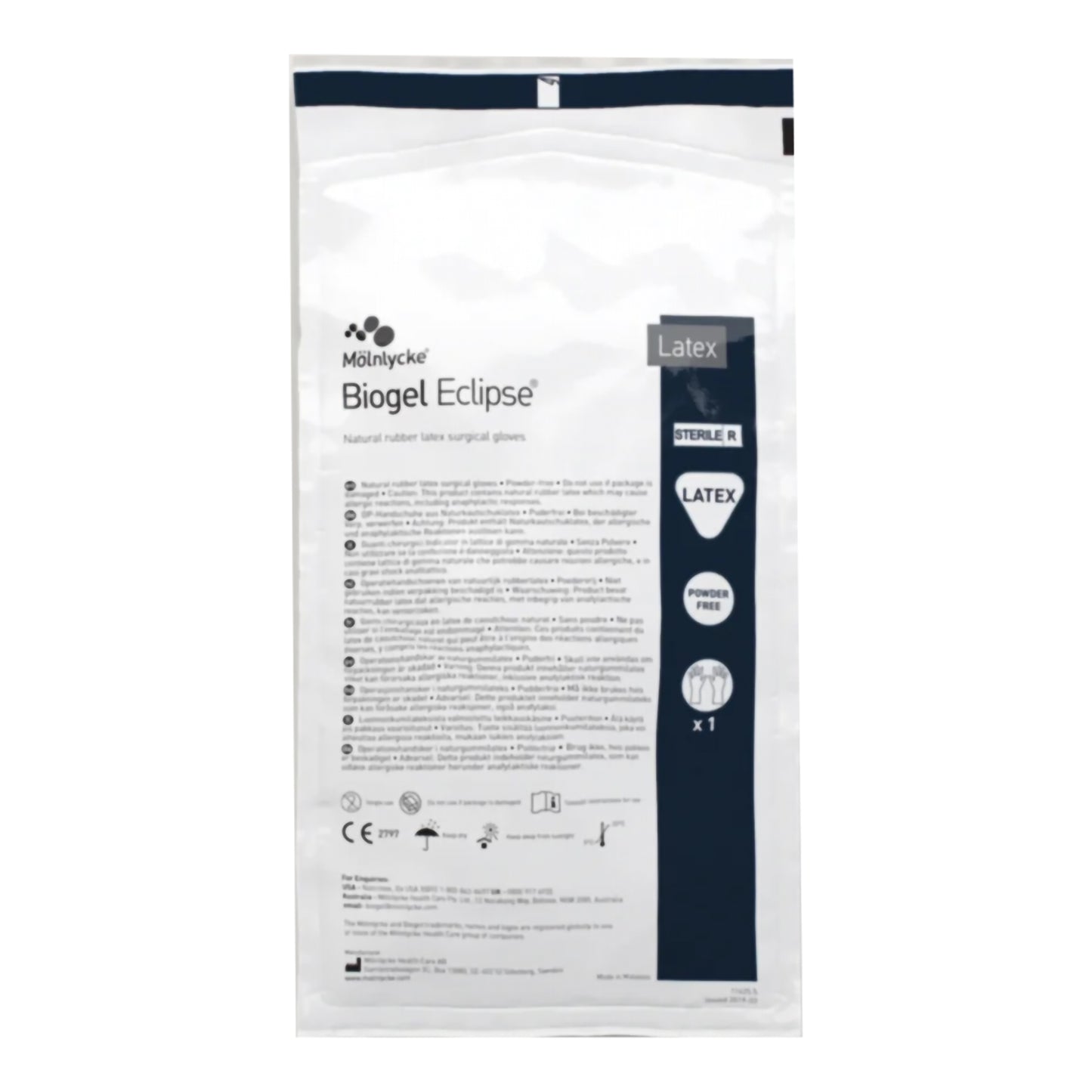 Biogel® Eclipse™ Latex Surgical Glove 6.5 Case of 4 