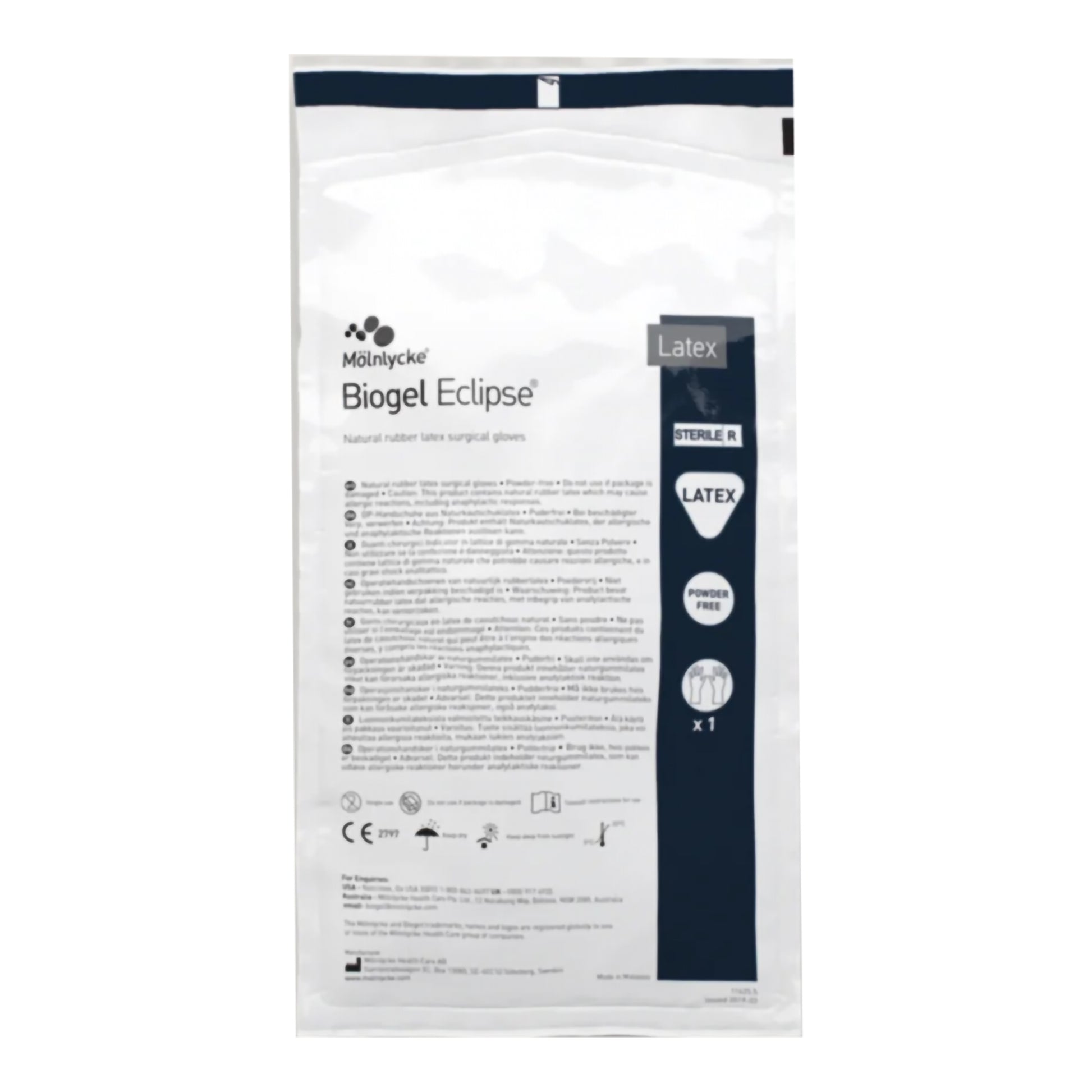 Biogel® Eclipse™ Latex Surgical Glove 6.5 Case of 4 