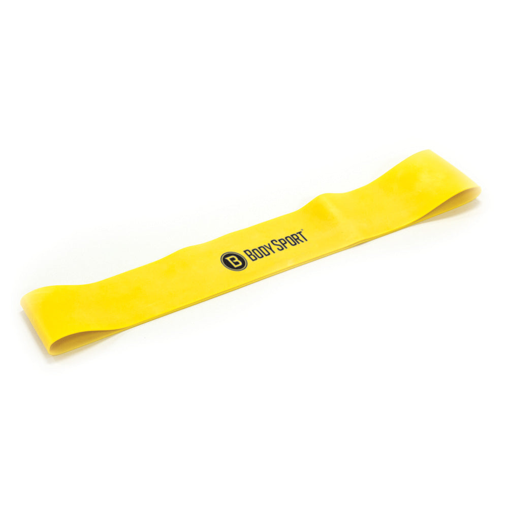 Body Sport® Loop Exercise Bands Yellow Medium 