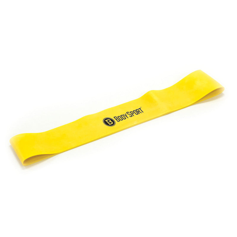 Body Sport® Loop Exercise Bands Yellow Medium 
