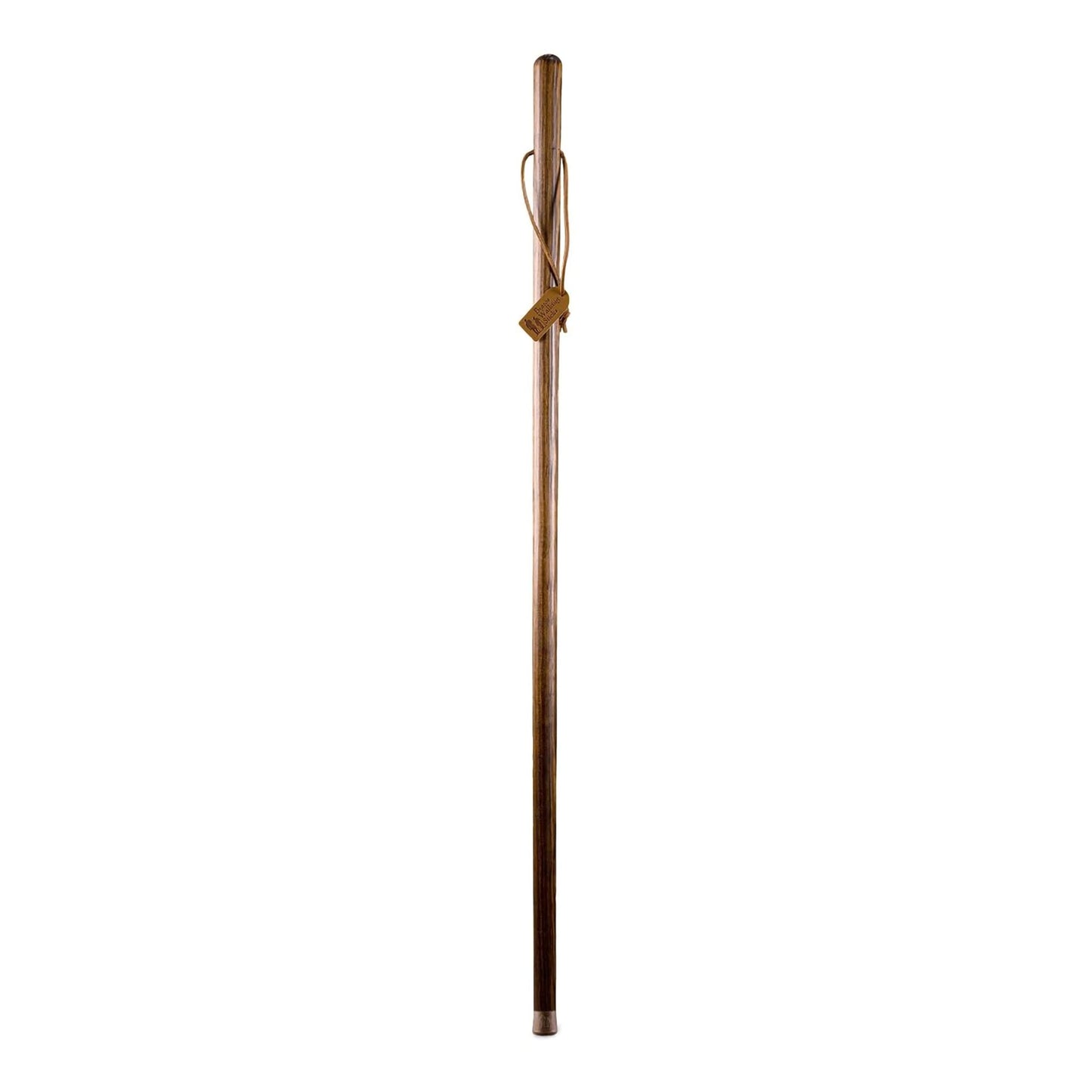 Brazos™ Traditional Straight Pine Handcrafted Walking Stick Red 55" 