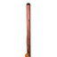 Brazos™ Traditional Straight Pine Handcrafted Walking Stick Red 55" 