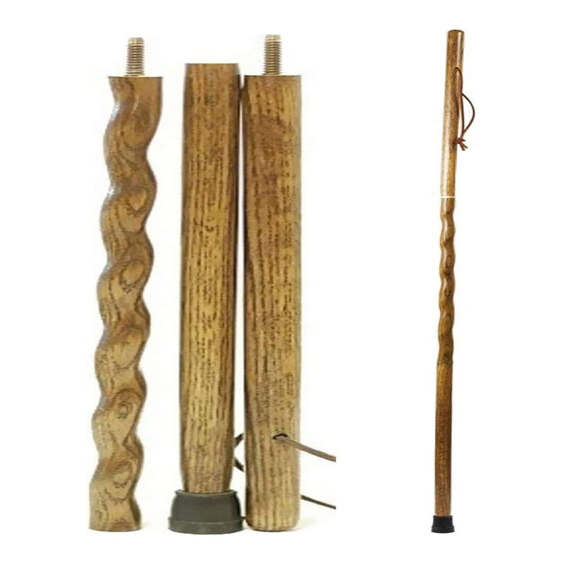 Brazos™ Traveler's Oak Walking Stick Tan Oak 55" 