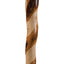 Brazos™ Twisted Hickory Derby Rustic Walking Cane Wood Grain 34" 