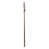 Brazos™ Twisted Oak Handcrafted Walking Stick Traditional Brown Oak 37"