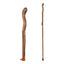 Brazos™ Twisted Oak Handcrafted Walking Stick Traditional Brown Oak 37"