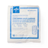 Bulkee Lite Non-Sterile Cotton Conforming Bandages 2" x 3.5 Yards Box of 12 