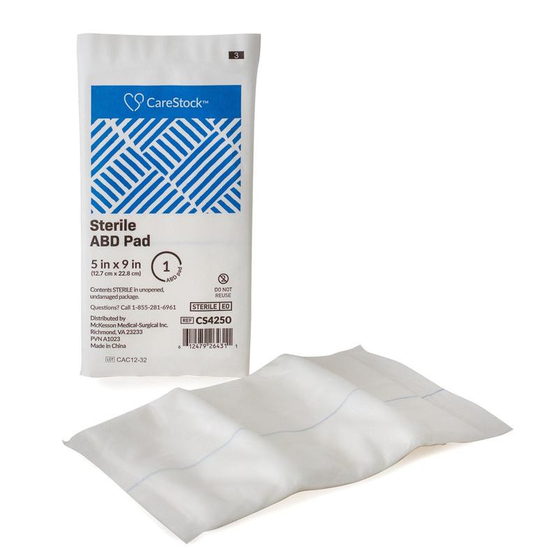 CareStock Abdominal Pad 5" x 9" Case of 400 