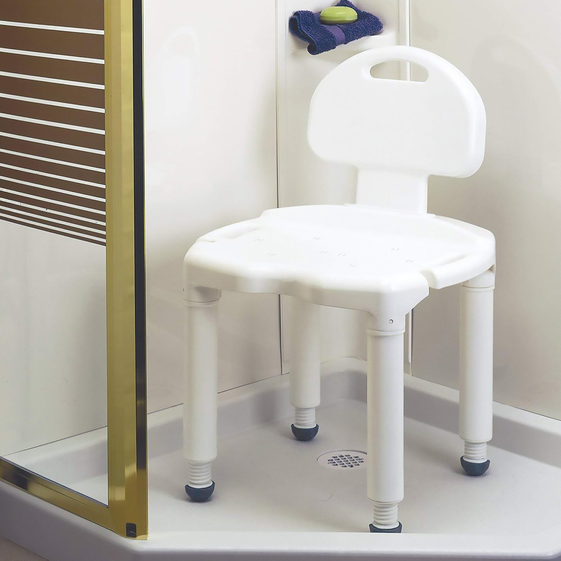 Carex Universal Bath Seat with Back 