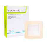 ComfortFoam™ Border - Self-Adherent Soft Silicone Foam Dressing with Border 2" x 2" 1 Each 