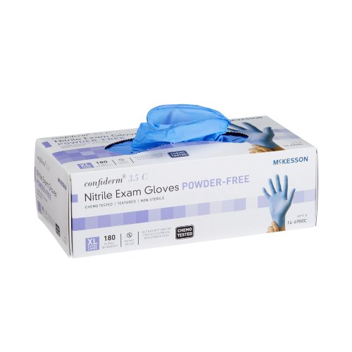 Confiderm® 3.5C Powder-Free Nitrile Exam Gloves M Case of 2000 