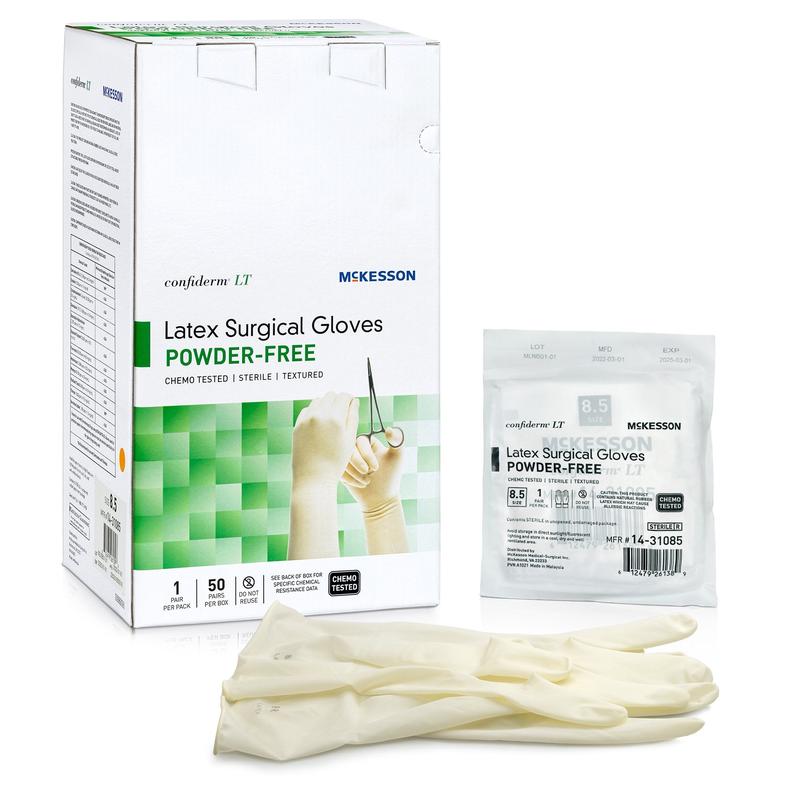Confiderm® LT Latex Surgical Glove 6 Box of 50 