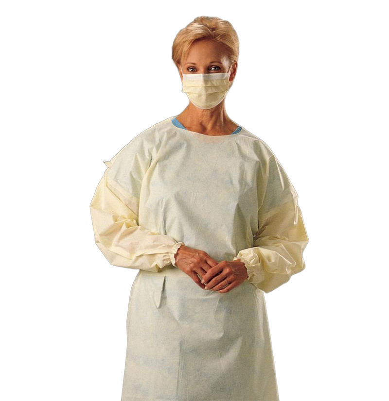 Control Cover Gown Yellow Case of 100 