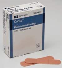 Curity™ Tan Adhesive Strip Tan 1" x 3" Box of 50