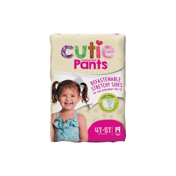 Cutie Pants® Potty Training Pants for Girls Up to 34 lbs. Bag of 26 
