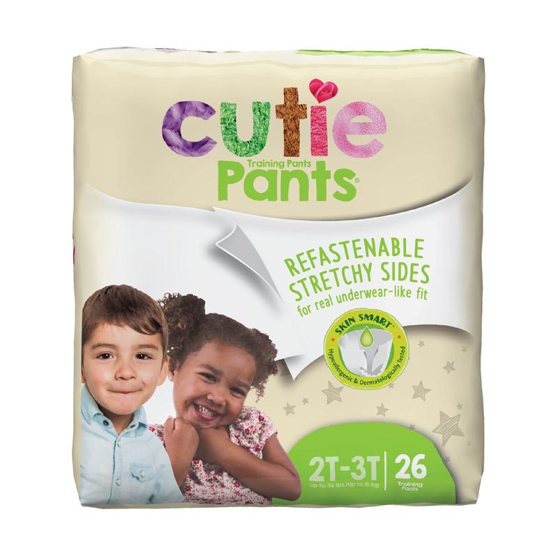 Cutie Pants® Unisex Training Pants Up to 34 lbs. Pack of 26 