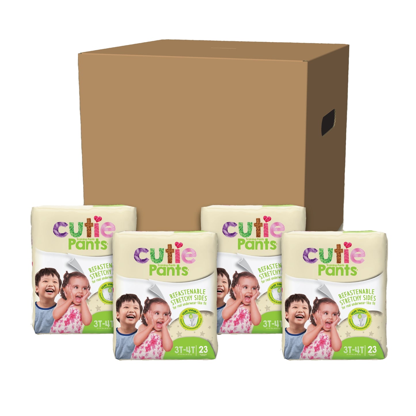 Cutie Pants® Unisex Training Pants Up to 34 lbs. Pack of 26 