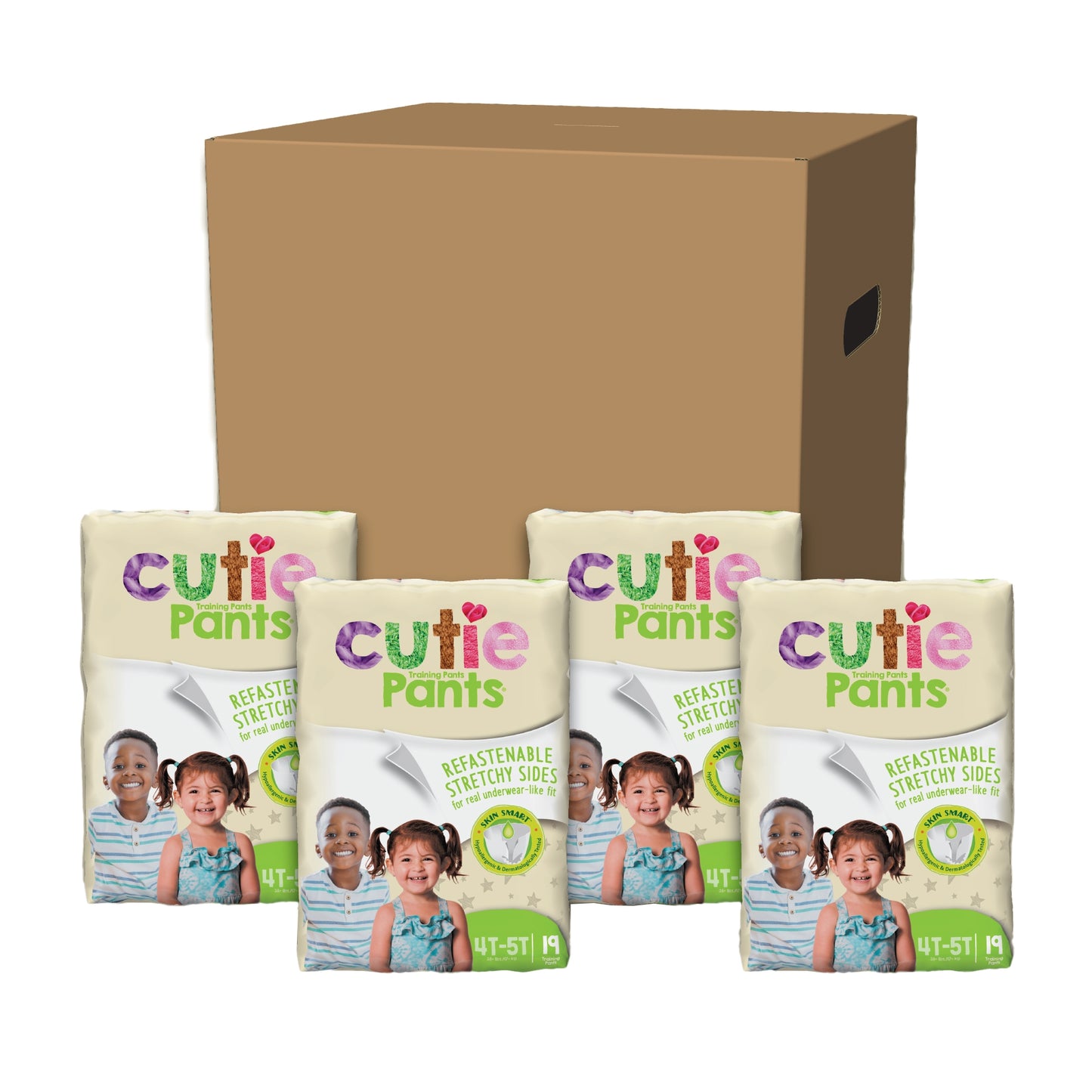 Cutie Pants® Unisex Training Pants Up to 34 lbs. Pack of 26 