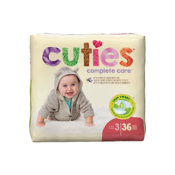Cuties® Baby Diapers Up to 10 lbs. 1 Bag 