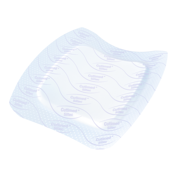 Cutimed® Siltec® B Silicone Dressings Adhesive with Border Silicone Dressings Foam Dressing 3" x 3" Box of 10 