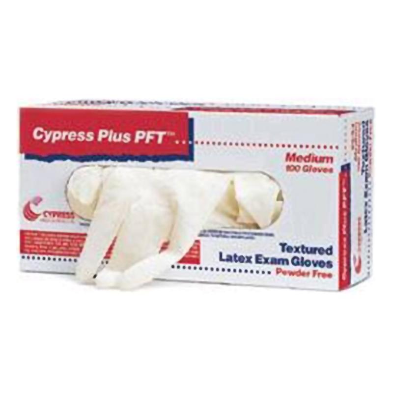 Cypress Plus® PFT Latex Exam Glove XS Box of 1 