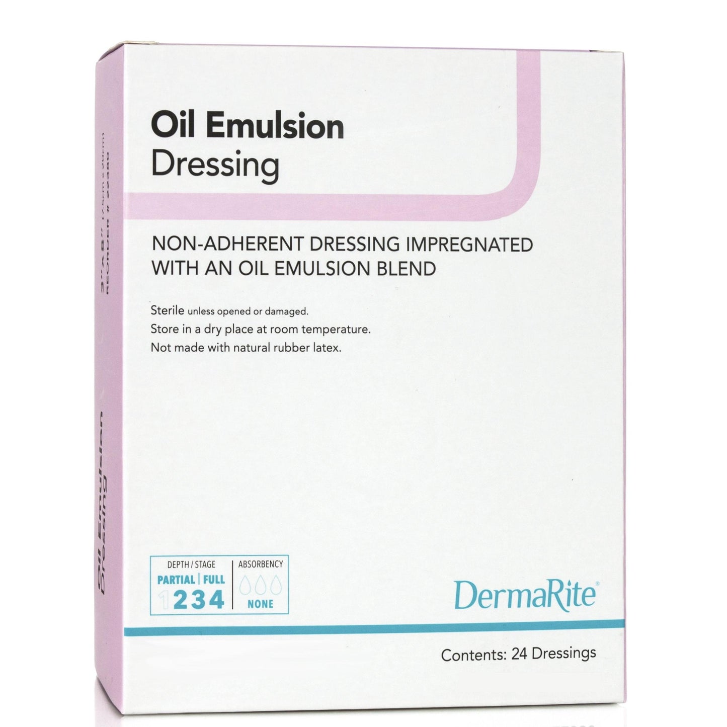 DermaRite® Oil Emulsion Impregnated Dressing 3" x 3" 1 Each 