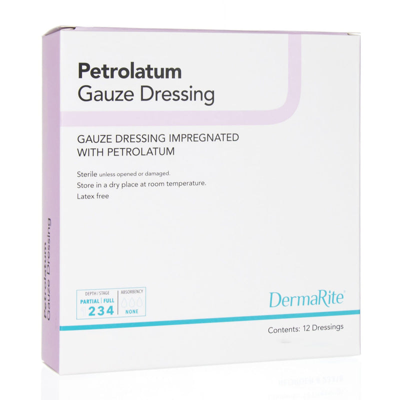 DermaRite® Petrolatum Impregnated Dressing 3" x 9" 1 Each 