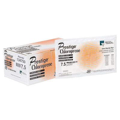 DermAssist® Prestige® Polyisoprene Surgical Glove 6.5 Case of 100 