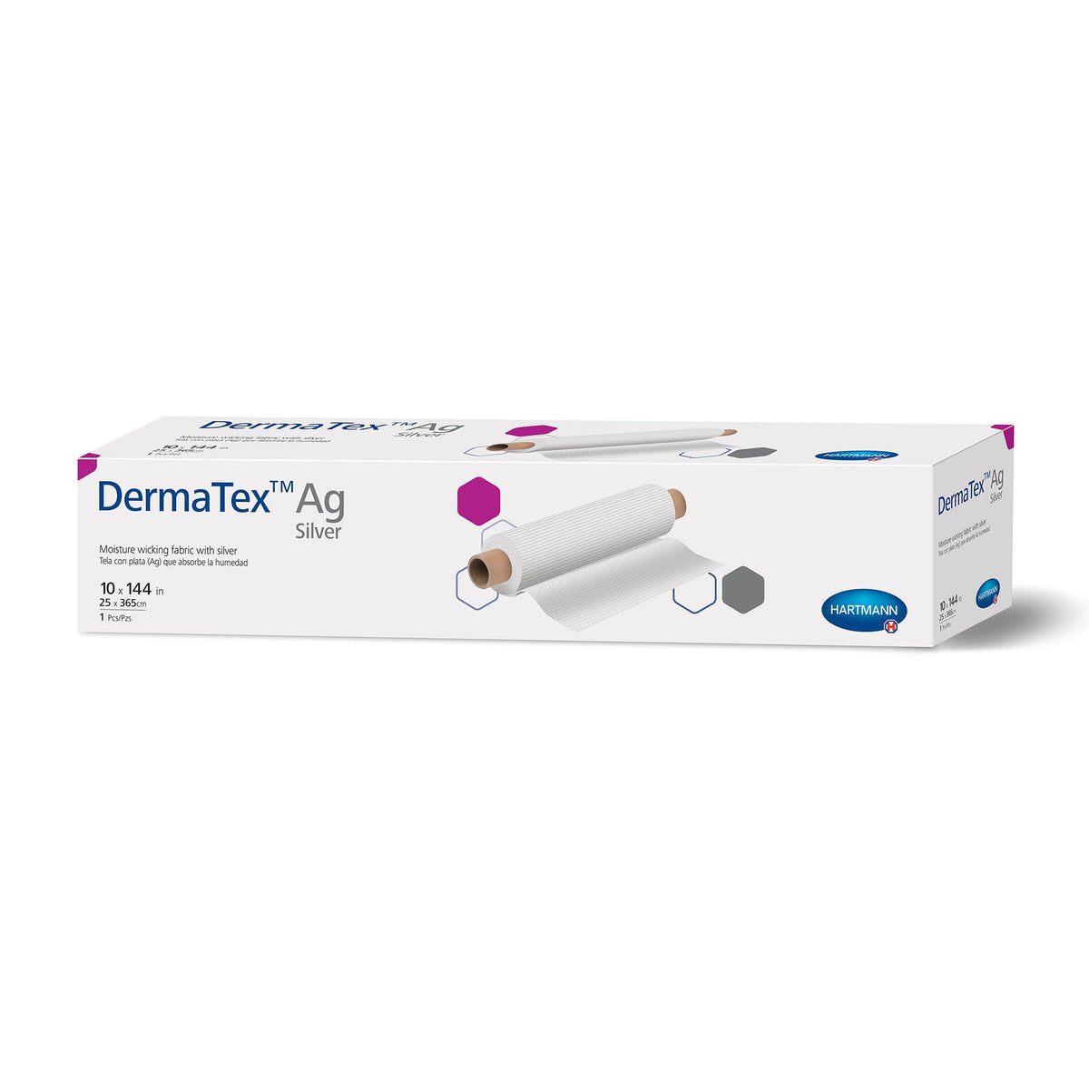 DermaTex™ Ag Moisture Wicking Fabric with Silver 