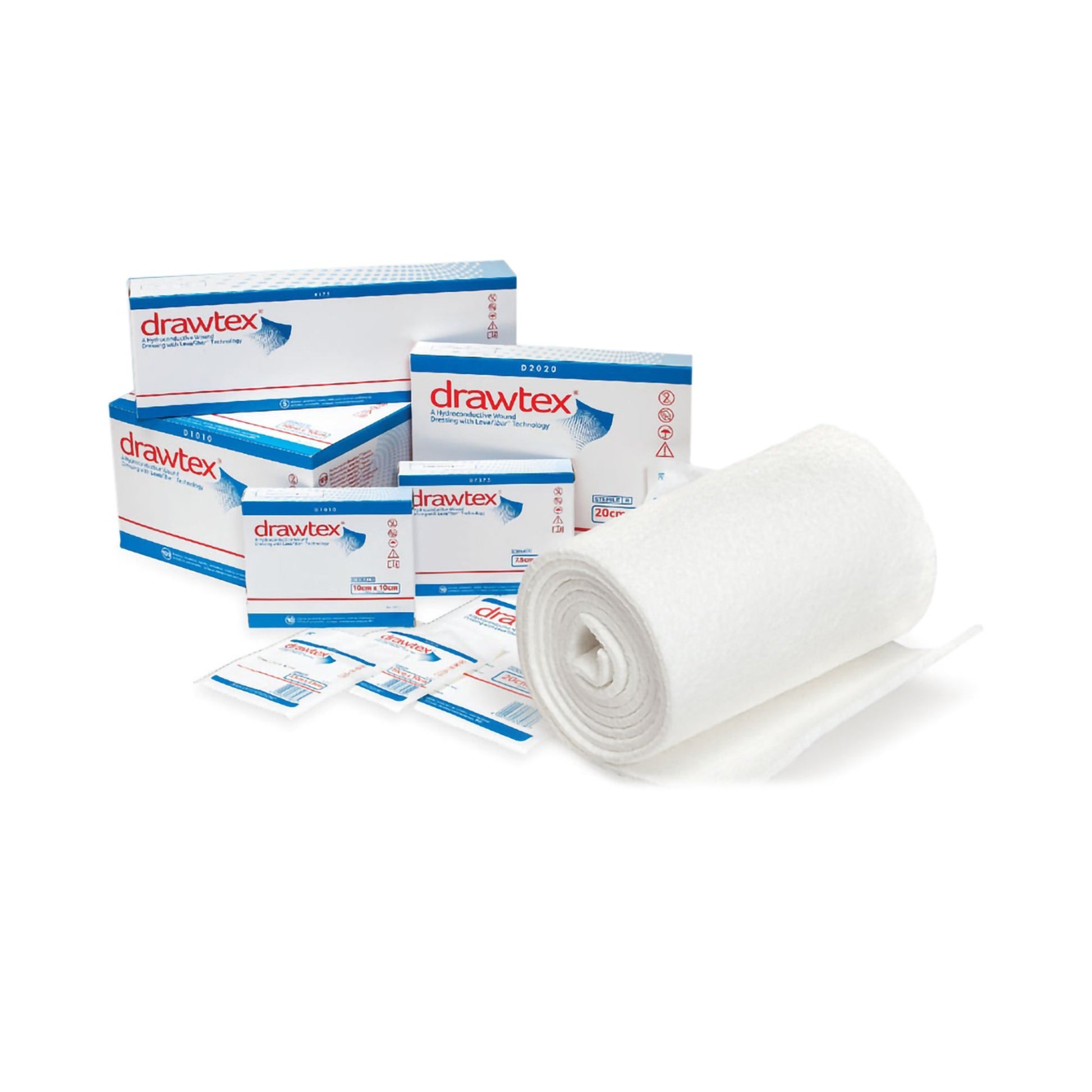 Drawtex® Hydroconductive Wound Dressing 3/8" x 18" 1 Each 