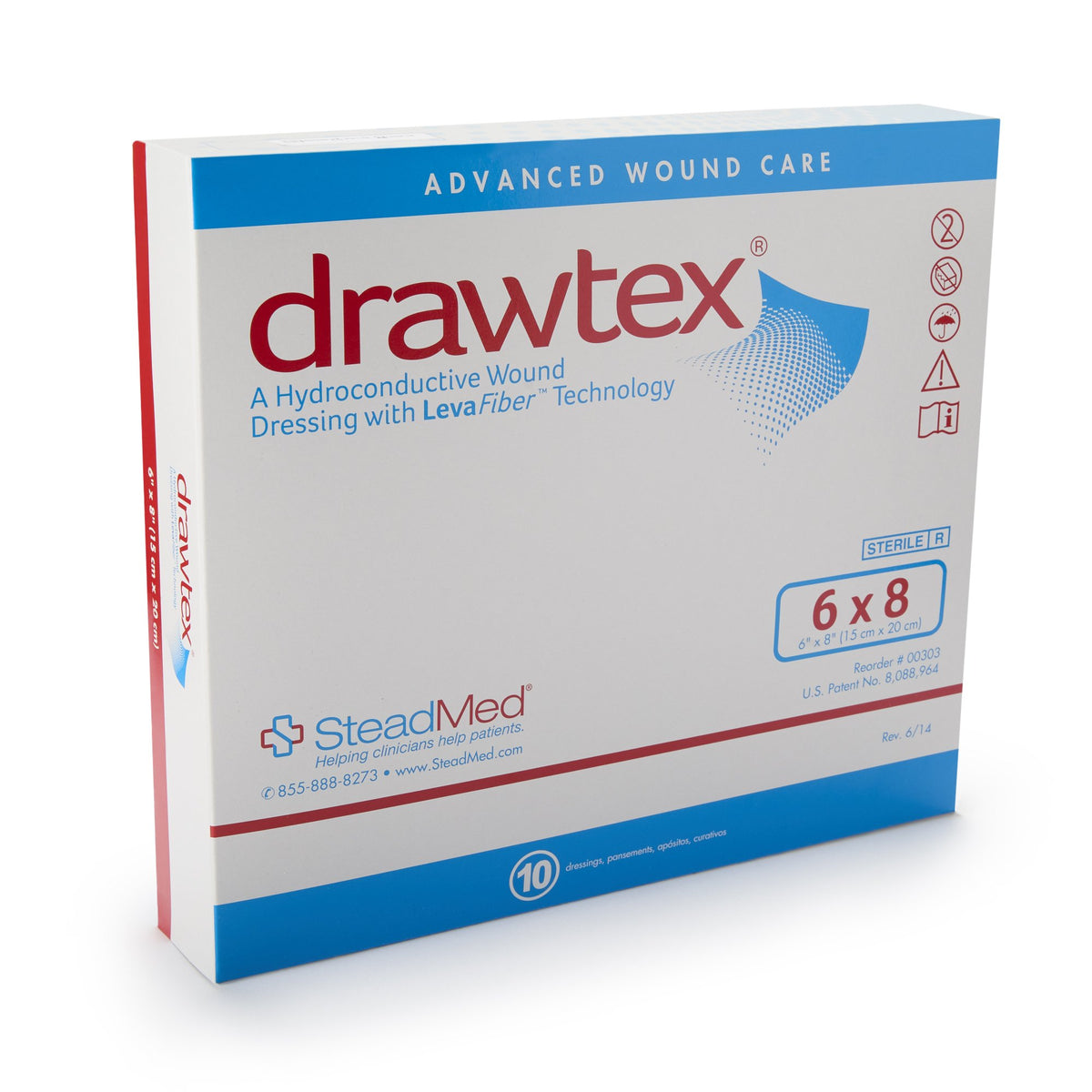 Drawtex® Non-Adherent Dressing 3" x 3" 1 Each 