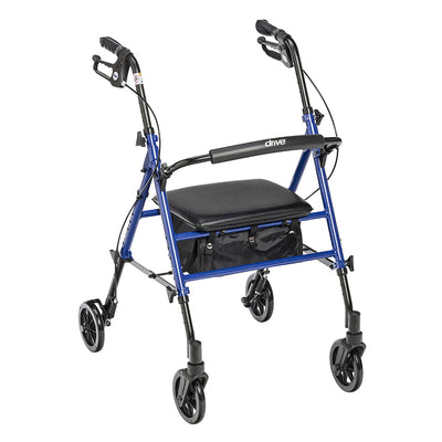 Drive Medical™ Four Wheel Rollator 