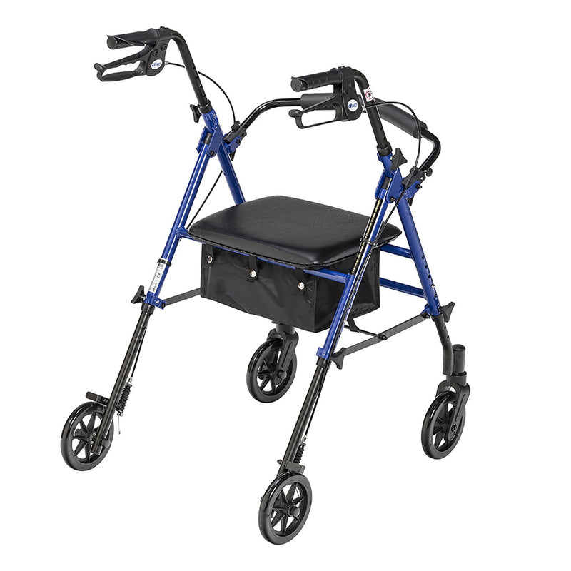 Drive Medical™ Four Wheel Rollator 