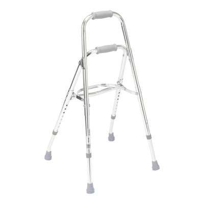 Drive Medical™ Hemi Aluminum Side Step Folding Walker 