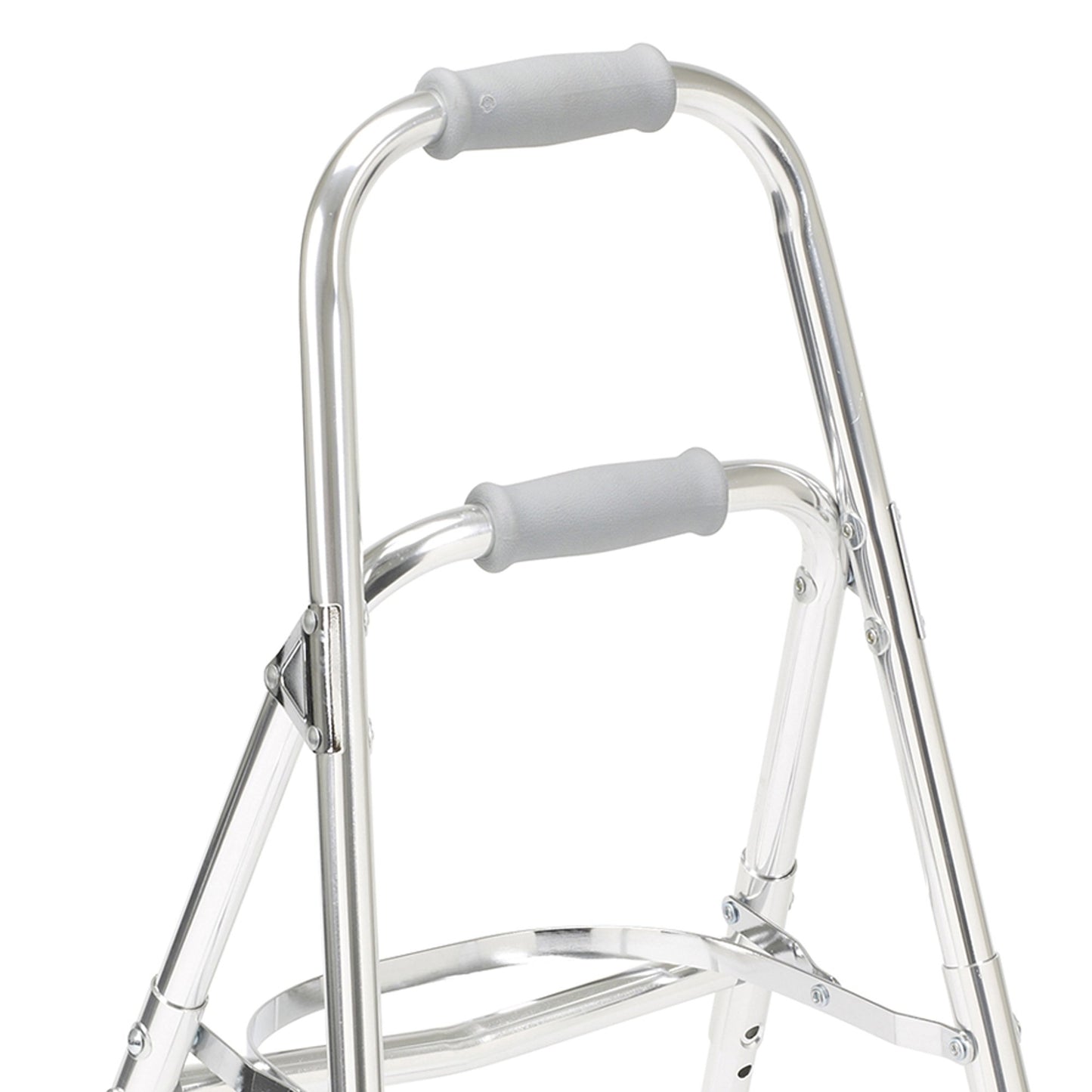 Drive Medical™ Hemi Aluminum Side Step Folding Walker 