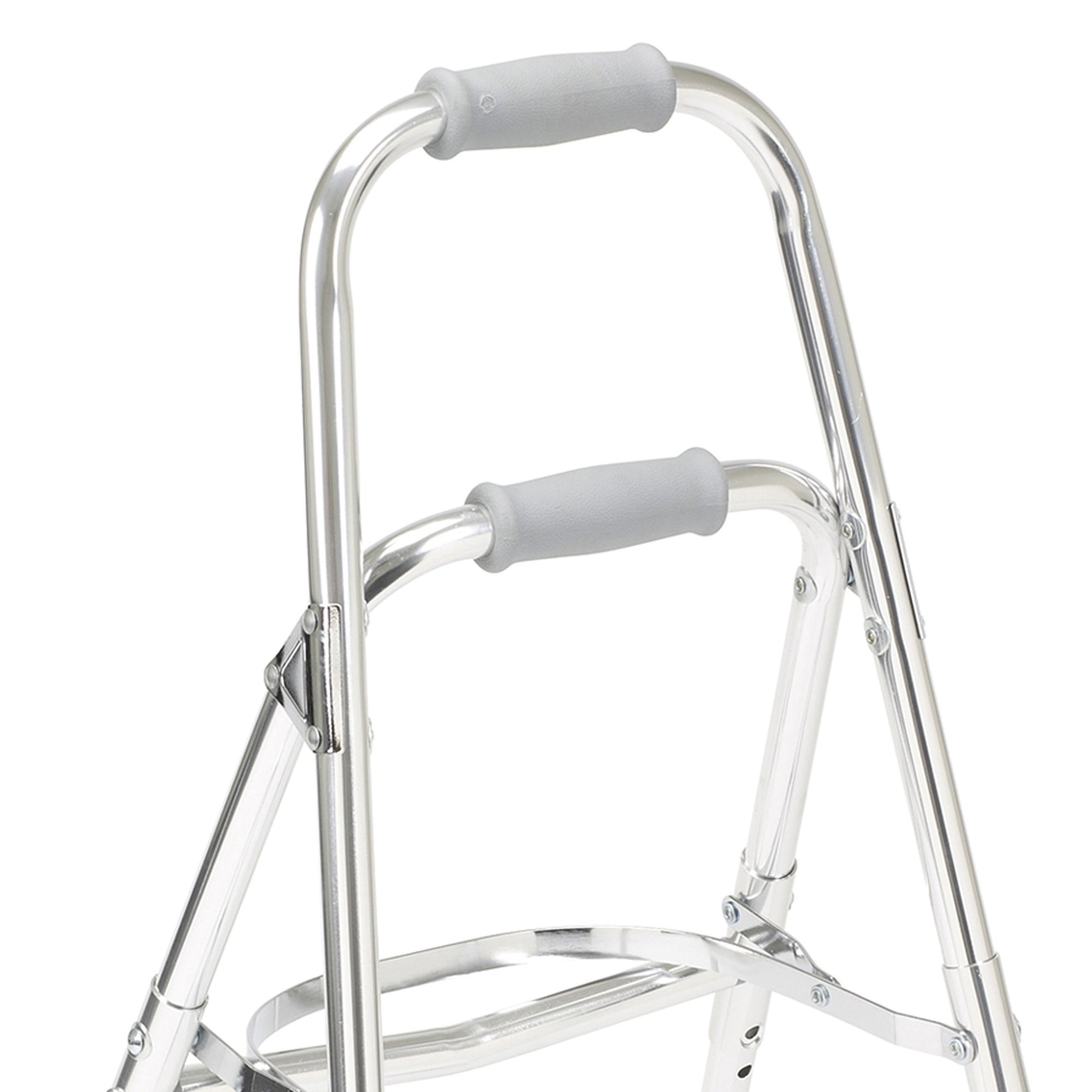Drive Medical™ Hemi Aluminum Side Step Folding Walker 