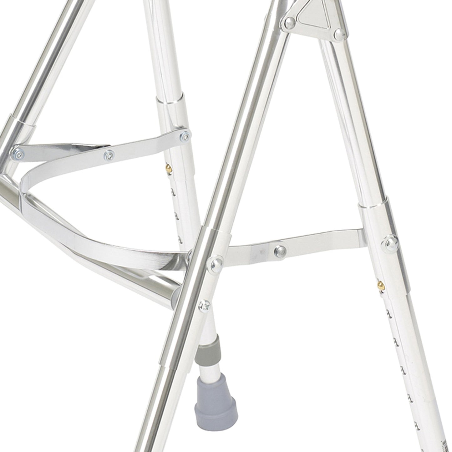 Drive Medical™ Hemi Aluminum Side Step Folding Walker 