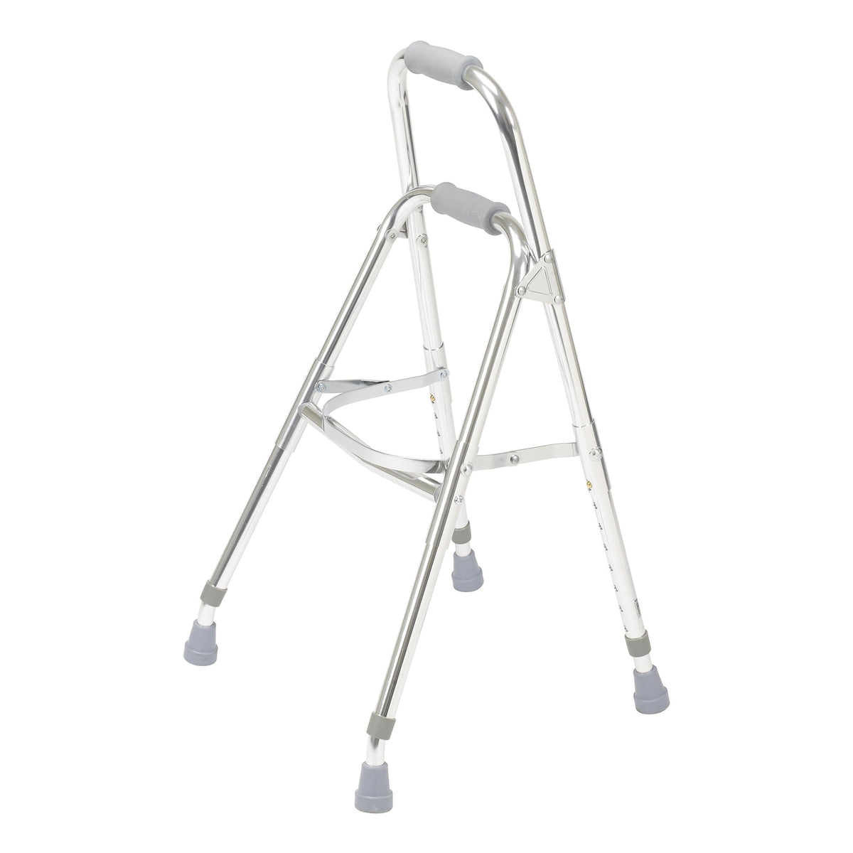 Drive Medical™ Hemi Aluminum Side Step Folding Walker 