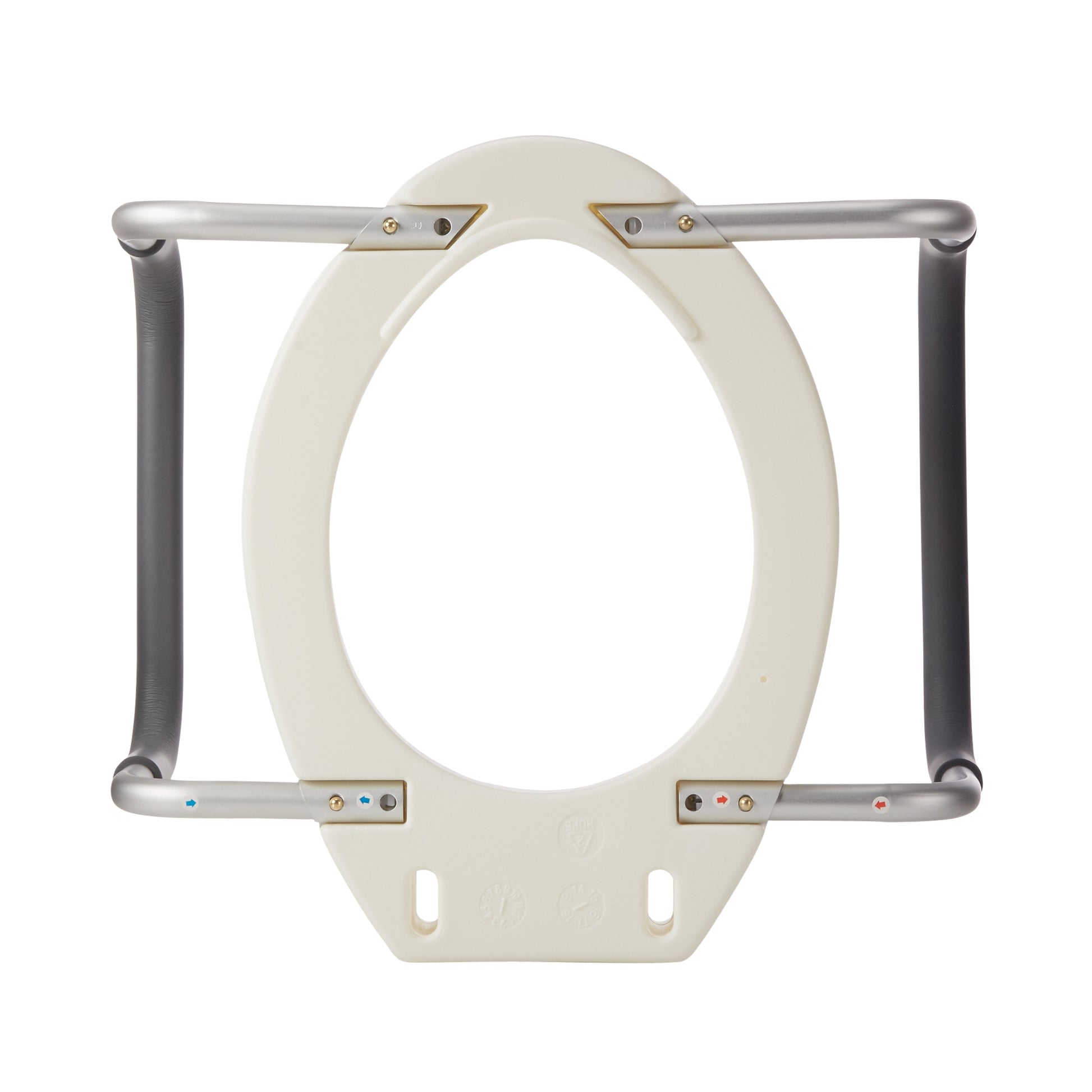 Drive Medical™ Premium Raised Toilet Seat with Removable Arms 
