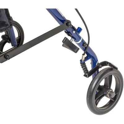 Drive Medical™ Steel Rollator with 6 Inch Wheels 