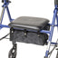Drive Medical™ Steel Rollator with 6 Inch Wheels 