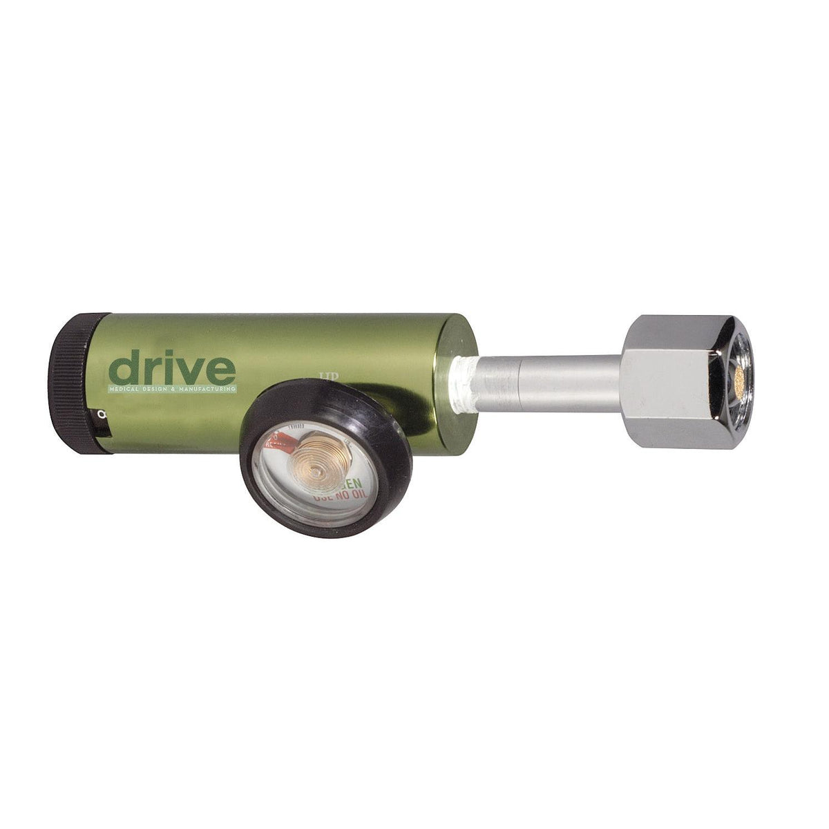 Drive Medical Oxygen Regulator Click Style 0-8 LPM CGA-540 Each 